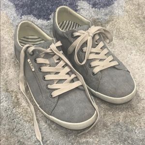 Grey Wash Canvas Taos Footwear Star Sneakers
